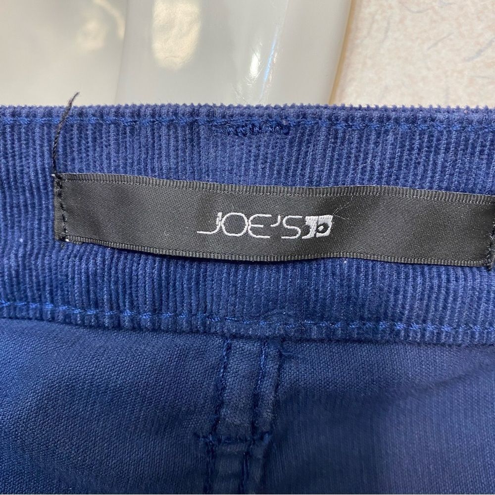 Joe’s Jeans Skinny Visionaire Royal Blue Corduroy - Picture 6 of 7